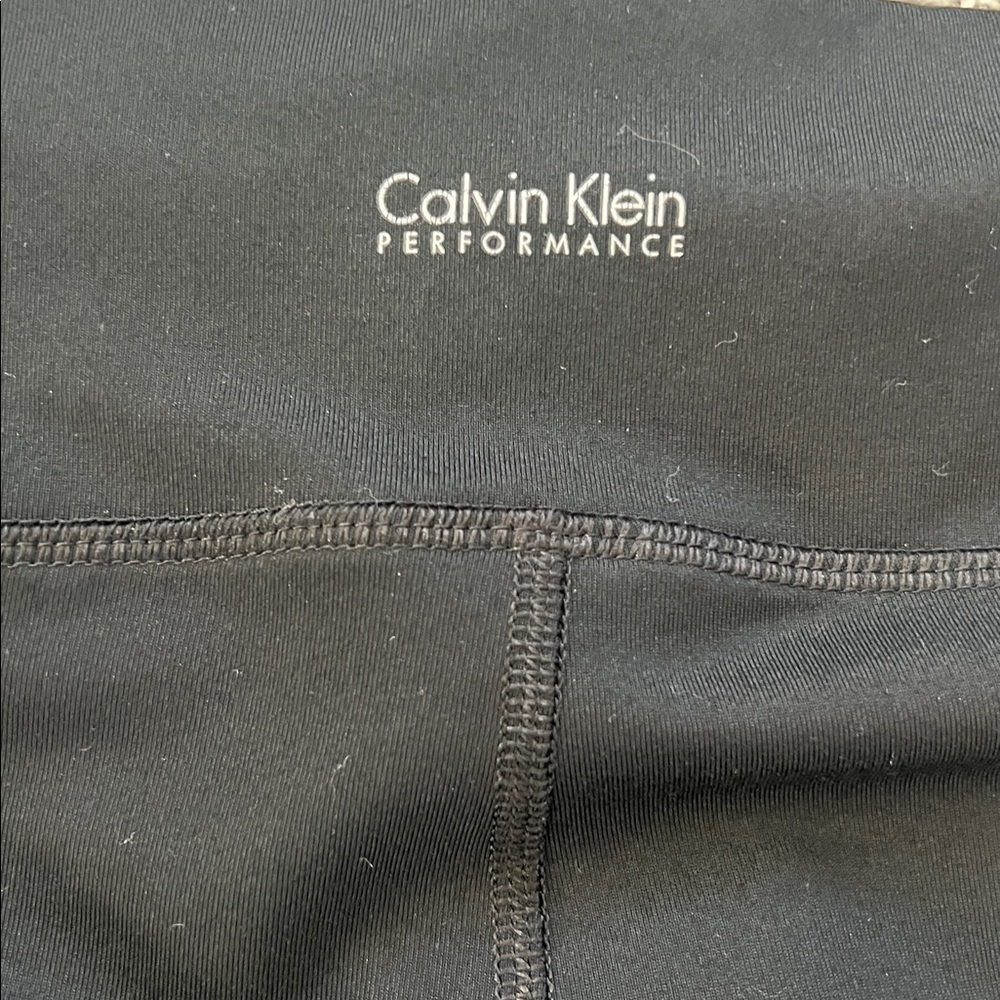 Calvin Klein Performance Women’s Black Leggings Yoga Pants -Size L - Picture 4 of 7